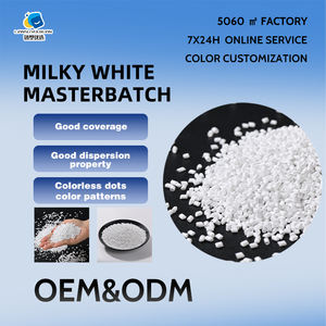 Novo <span class=keywords><strong>Masterbatch</strong></span> de Cor de Seda Ecológico Granulado Plástico Branco PLA - Product Image 2