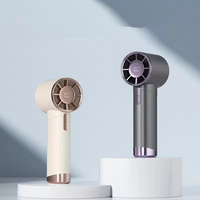 Ventilateur de poche luxueux, ventilateur portatif, recharge USB, ventilateur paresseux
