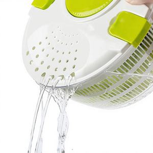 Premium Quality Eco-Friendly Commercial Salad Spinner with PP <b>Plastic</b> <b>Basket</b> for Restaurant Kitchen Use - Product Image 1