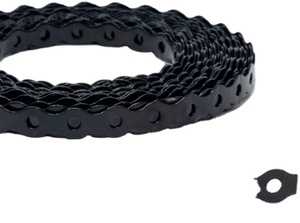 Phổ Biến Nhất Màu Đen Nhựa Phun Tấm Dải Treo Nhiệm Vụ Nặng Nề Thép Dải Dây Đeo Cho Xây Dựng Bằng Gỗ - Product Image 3