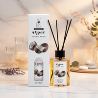 Qualité garantie, glamour et opulente 	 Diffuseurs à roseaux 195 ml, senteur agrumes frais, parfum d'ambiance de luxe pour la maison