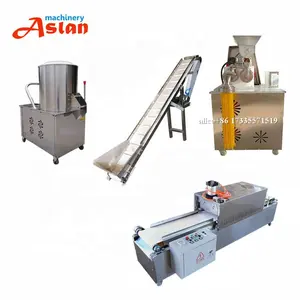 semi automatic corn noodle production line/ vermicelli rice noodle extruding cutting machine
