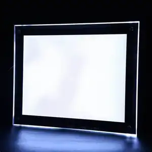 Customized Super Slim Led Advertising Light Box Picture Photo Frame Led Snap Frame Led Snap Frame