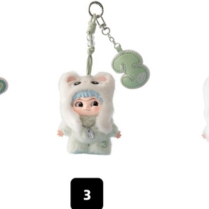 ตุ๊กตาติดกระเป๋าแบบสุ่ม ซีรีส์ Wakuku V3 ของแท้ ขายส่ง - Product Image 6