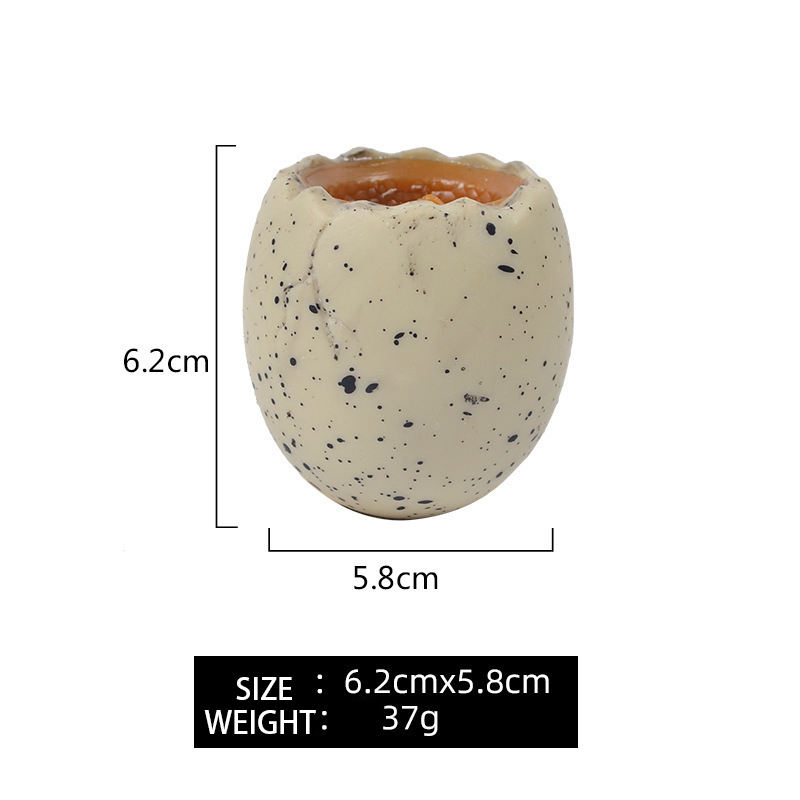 Squeeze Dinosaur Egg Cup Toy Dinosaur Cup Pinch Fun Funny Spoof Children's Gift Vent Ball Slow Rebound Decompression of Artifact