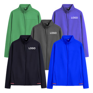 Benutzer definierte Herren <span class=keywords><strong>Classic</strong></span> Style Soft shell Sport jacke Wasserdicht mit Reiß verschluss Verschluss Anpassbares Logo Großhandel Fabrik - Product Image 1