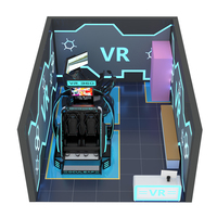 Parc à thème Oculeap VR Usine personnalisée Réalité virtuelle Aventure Parc d'attractions Jeux d'arcade VR Machine de jeu 9D Montagnes russes