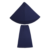 Nouvel ensemble de 2 pièces de vêtements musulmans pour femmes, vêtements de prière, robes islamiques turques, kaftan de Dubaï, robe longue abaya avec hijab