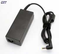 Adaptador de Corriente Original de 19V 3.42A 65W con Conector en Ángulo Amarillo de 5.5mm 1.7mm para Portátil Acer
