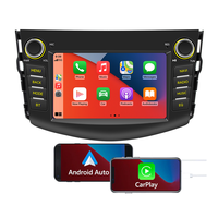 Autoradio avec écran tactile de 7 pouces, lecteur MP5, CarPlay sans fil, Android Auto, Android, Toyota RAV4 2009, unité principale