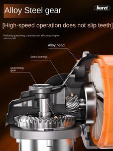Amoladora Angular Inalámbrica Bert con Batería de Litio, Motor Grande de Grado Industrial 5030, 13000 RPM, Herramienta Manual para Cortar y Pulir - Product Image 4
