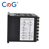Controlador de Temperatura Digital PID CG A8-7 72*72MM Tipo K 400 Grados con Alarma Única para Relé de Salida Mecánica o SSR