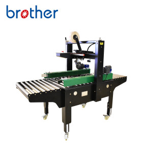 Semi Automatic Adhesive Carton Tape Sealer Case Packing Machine Box Sealing Machine
