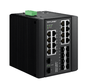 Conmutador Ethernet Industrial TP-LINK TL-IS500-16G10F de 26 Puertos Full-Gigabit SFP Uplink VLAN para Redes Centrales de Energía en Fábricas - Product Image 3