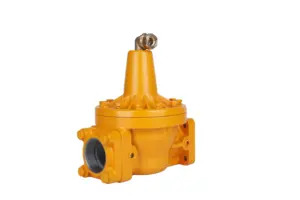 Solid Quality M-Series LC Diesel Fuel LPG Flow Meter With Valve