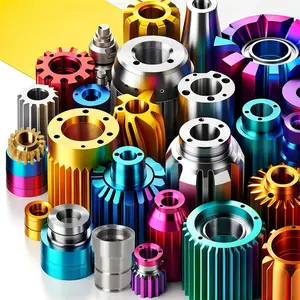 Custom Aluminium CNC Machining Parts Manufacturer for Rapid Prototyping and Anodized Steel High Component Compatibility