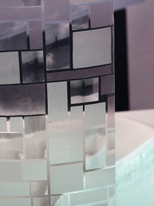 Rideaux <span class=keywords><strong>de</strong></span> douche Peva 3D, cube pour <span class=keywords><strong>salle</strong></span> <span class=keywords><strong>de</strong></span> bains, Transparent, 0.15mm, 72X72 pouces, imperméable, <span class=keywords><strong>pas</strong></span> <span class=keywords><strong>cher</strong></span> - Product Image 5