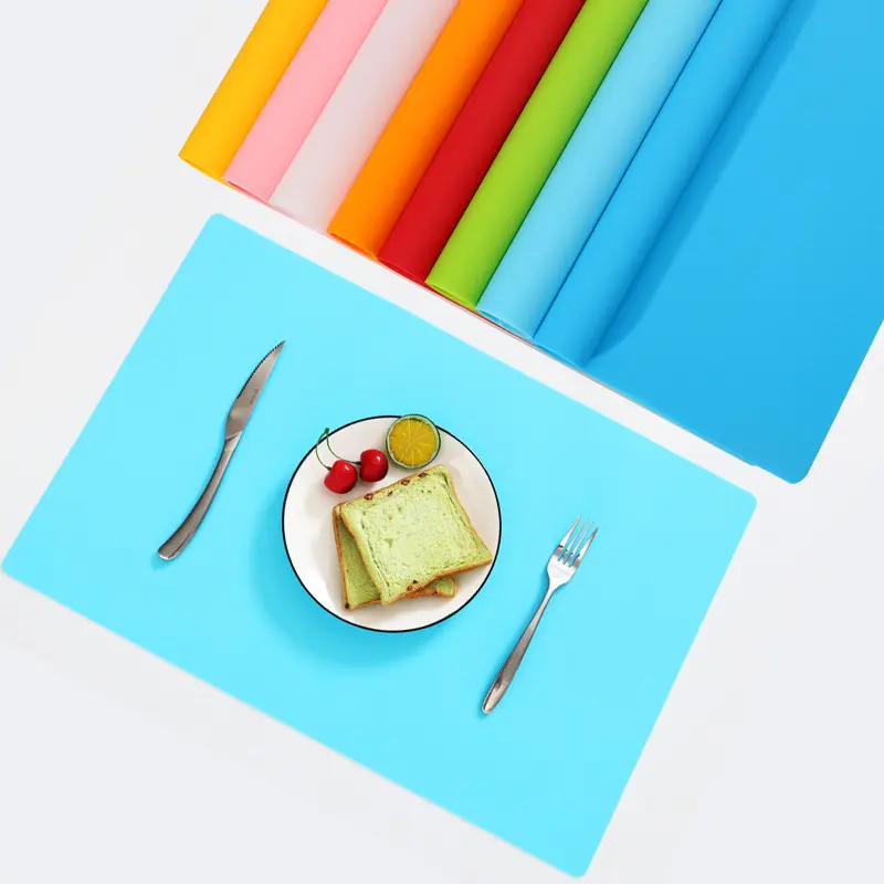 330g Large Silicone Placemat 40X60cm Silicone Multi-functional Kitchen Drawer Mat Moisture-proof Mat