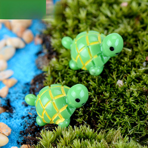Bouteille écologique Weij Huayue pour micro-paysage en mousse, figurine de petite tortue verte pour <span class=keywords><strong>création</strong></span> de paysage DIY et réf. - Product Image 3