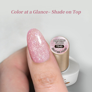 BORN PRETTY OEM Gel de Uñas con Láminas de Foil Personalizadas con Logotipo, Color Blanco Lechoso Brillante, Gel UV con Purpurina sin HEMA ni TPO - Product Image 5