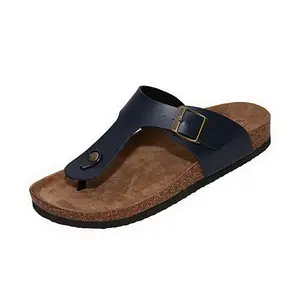 Großhandel Männer Tanga Fußbett Flache Flip-Flops Kork Sandalen