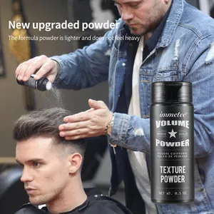 IMMETEE saç doku tozu saç şekillendirici yağ kontrol Volumizer toz özel Logo düşük adedi Styling toz erkekler için