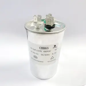 Пользовательские CBB65 стартовые конденсаторы доступны-емкость от 20uf до 55uf