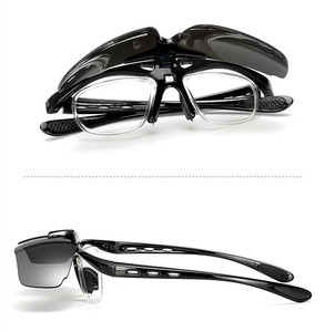 New Custom logo Oakly Riding UV400 <strong>Sunglasses</strong> Outdoor <strong>Foldable</strong> Cycling Sports Glasses with Myopia Frame - Product Image 2