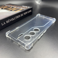 Pour Tecno Camon 40 Pro TPU antichoc Transparent étui de téléphone portable Protection de l'objectif cristal clair couverture