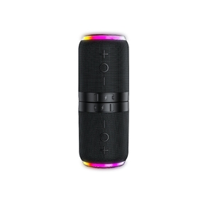 Altavoz Estéreo Portátil TWS con Luz RGB, Inalámbrico, Salida de 10W, Batería de 2000mAh, <span class=keywords><strong>5</strong></span>.3, TF, FM, USB C, Audio para Uso en Interiores y Exteriores, Fiestas - Product Image 1