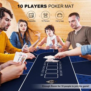 Tapis de <span class=keywords><strong>poker</strong></span> personnalisé en caoutchouc naturel et tissu technique antidérapant, prix de gros, pour Texas Hold'em, OEM - Product Image 6
