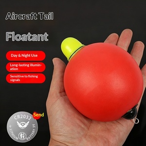 คันเบ็ดตกปลาทะเลแบบยาวพิเศษ รุ่น Big Belly Drift Buoy Float สำหรับ<span class=keywords><strong>ปลา</strong></span>คาร์พหัวโตสีเงินขนาดใหญ่ แบบสองสี เรืองแสง รูปทรงกลม พร้อมอุปกรณ์ตก<span class=keywords><strong>ปลา</strong></span>แบบอิเล็กทรอนิกส์ - Product Image 1