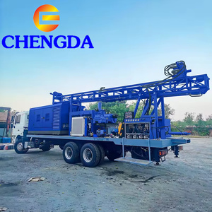 Mesin Rig bor lubang Borehole putar sumur air <span class=keywords><strong>DTH</strong></span> hidrolik dalam 150m 200m 300m harga murah - Product Image 3