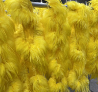 Teint Cock Coque Queue Poulet Coq Plume pour Artisanat DIY Costume Millnery Chapeau Accessoire Scène Fête Carnaval Décor