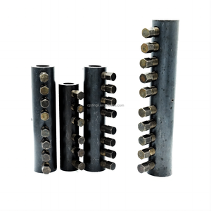 Coupleur boulonné 40Cr MBT pour barres d'armature, durable et stable, pour maçonnerie, barres de liaison, anneaux de poutre, traverses, bâtiments multi-étages - Product Image 3