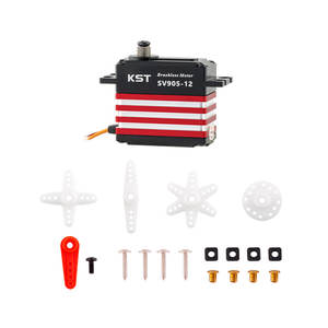 Hot Sales KST SV905-12 17Kgf.cm 0.04sec RC Model HV Digital Metal Gear Tail Brushless <b>Motor</b> for 550-700 Class RC Helicopters - Product Image 5