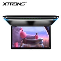 XTRONS17.3 pulgadas FHD ultrafino Digital TFT 16:9 Monitor montado en el techo con altavoces estéreo incorporados y entrada HD
