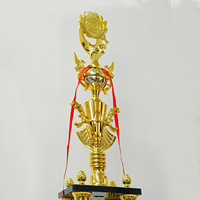 Trophée en plastique noble, gravure personnalisée, prix pour les vainqueurs des compétitions sportives, coupe décorative haute pour les événements