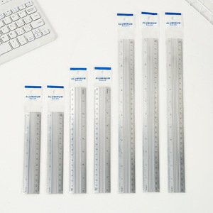 Autonomia nuova 11.6 15/20/30cm scala righello alluminio costruzione professionale disegno di misura scuola primaria secondaria - Product Image 6