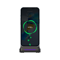 YONGTU S90 2024 Pengisi Daya Nirkabel Cepat 3-in-1 Portabel ABS Silikon Magnetik Elektrik Tipe-C 15W 10W QC3.0 OVP OTP Protection