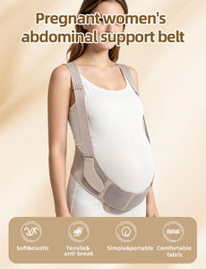 สายรัดหน้าท้องสำหรับหญิงตั้งครรภ์แบบพกพา ปรับได้สำหรับหน้าท้องขนาดเล็ก/กลม/สูง - Product Image 3
