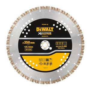 Lame diamantée DeWalt 350 mm segmentée à usage général - Product Image 1