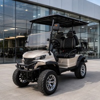 Voiturette de golf utilitaire Street Legal Campus Fleet Skywork noire à moteur AC, 2 places, avec écran tactile IP66