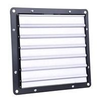Ventilateurs industriels à grand volume d'air de 24 pouces et 600mm avec obturateur et flux axial