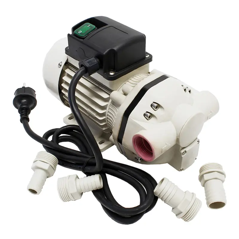 Pompa Pengeluaran Larutan Adblue/DEF/Urea Tekanan Rendah AC 230V 330W Pompa Diafragma Transfer Asam untuk Drum IBC