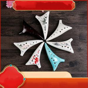 Ocarina en céramique à 12 trous, instrument de musique pour débutants, idéal pour les écoles et les magasins de musique, très demandé - Product Image 2