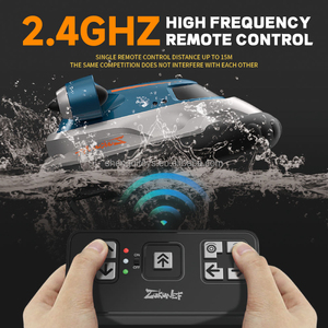 LK Toys - Barco de Control Remoto de Alta Velocidad, 2.4G, Mini Barco <span class=keywords><strong>RC</strong></span>, Barco de Carreras a Control Remoto para Niños, Regalo - Product Image 3