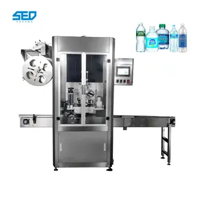 Automatische Pet Pvc Fles Krimphuls Etiketteermachine