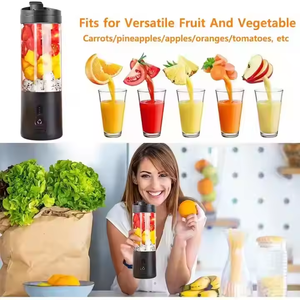 Liquidificador portátil para Shakes e Smoothies- Personal Juicer Electric Protein <span class=keywords><strong>Shaker</strong></span> Bottle, USB-C Recarregável - Product Image 3