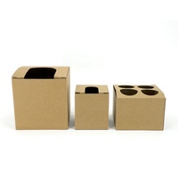 Boîte de papier végétal durable recyclable classique personnalisable à prix d'usine avec insert pour l'emballage d'impression de logo